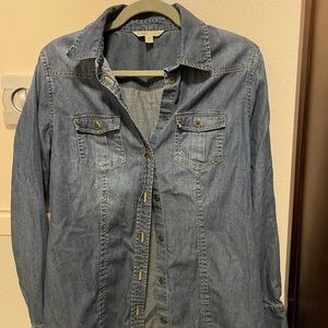CAbi Jean McQueen button down top M